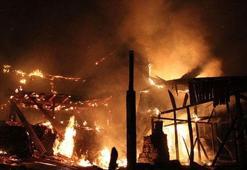 Mahalledeki yangında 7 ev alev alev yandı