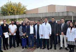 Hastadan doktor ile hastane çalışanına dayak