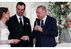 Cumhurbaşkanı Erdoğan nikah şahidi oldu