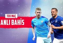 Manchester City - Everton maçında Canlı Bahis heyecanı Misli.com'da!