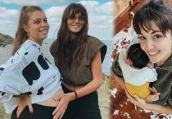 Hande Erçel'den yeğeniyle ilk fotoğraf