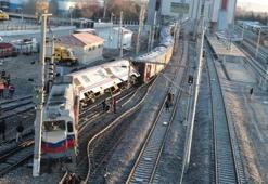 Ankara'da tren raydan çıktı!