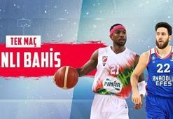 Pınar Karşıyaka-Anadolu Efes maçı Misli.com'da