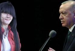 Asitli saldırı mağduru Berfin Özek ve ailesinden Cumhurbaşkanı Erdoğan'a teşekkür