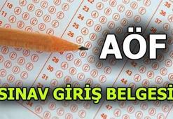 2020 AÖF sınav giriş belgesi sorgula: AÖF sınav giriş yerleri açıklandı!