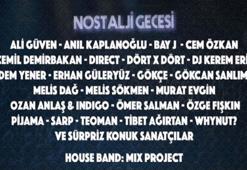 Nostalji gecelerinin ikincisi sahnede!