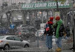 İstanbul'da kar yağışı başladı!
