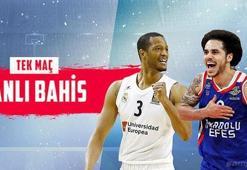 Anadolu Efes, Real Madrid deplasmanında! Heyecan Misli.com'da...