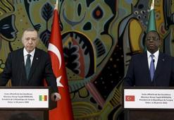 Cumhurbaşkanı Erdoğan ve Senegal Cumhurbaşkanı Sall'den önemli açıklamalar!