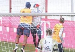 Bayern Münih antrenmanında olay! Boateng'ten Goretzka'ya yumruk...