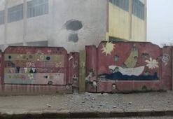 Terör örgütü Afrin'de okul ve camiye füzeyle saldırdı!