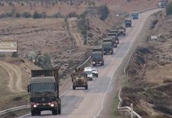 Suriye sınırına 100 araçlık askeri konvoy gönderildi