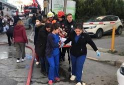 İzmir'de özel hastanede yangın