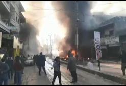 Afrin'de bombalı araçla saldırı: 8 kişi hayatını kaybetti