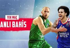 Darüşşafaka-Efes karşılaşmasında Canlı Bahis heyecanı Misli.com'da!