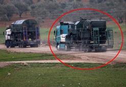Sınırdan sıcak görüntü! Dikkat çeken sevkiyat