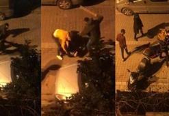 Avcılar'da şok görüntüler! Öldüresiye dövdüler