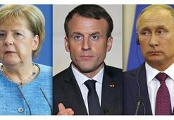 Merkel ve Macron'dan Putin'e İdlib çağrısı