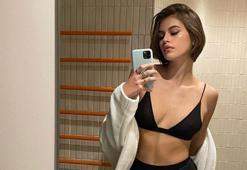 Kaia Gerber dövmesini gösterdi