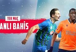 Rizespor - Başakşehir karşılaşmasında Canlı Bahis heyecanı Misli.com'da!