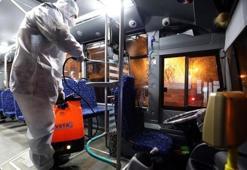 Van'daki toplu taşıma araçlarında koronavirüs önlemi