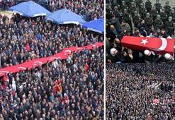 Türkiye şehitlerini son yolculuğa uğurladı!