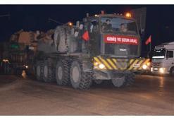 Sınır birliklerine tank ve obüs sevkiyatı