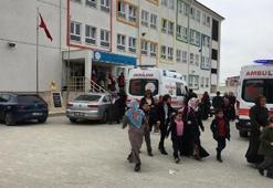 Çerkezköy'de ilkokul öğrencileri hastanelik oldu