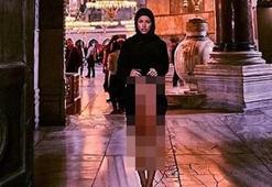 Ayasofya'da çıplak poz veren Belçikalı manken hakkında yakalama kararı