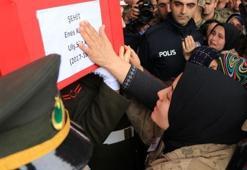 İdlib şehidi sözleşmeli er Enes Kaya son yolculuğuna uğurlandı