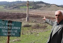 Yarım asır sonra tekrar görüldü! Baraj suyu çekildi ortaya çıktı
