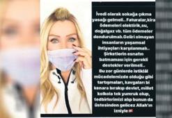 Seda Sayan'dan corona virüs paylaşımı!