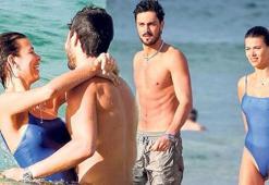 Georgia Fowler ve Nathan Dalah'ın deniz keyfi