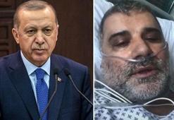 Cumhurbaşkanı Erdoğan'dan corona virüsünü yenen Türk'e "geçmiş olsun" telefonu