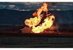 Ağrı - Gürbulak Sınır Kapısı'nda doğal gaz boru hattında patlama