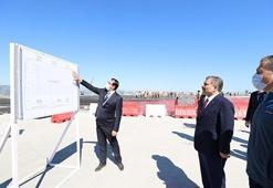 Sağlık Bakanı Koca yapımı süren hastaneleri inceledi