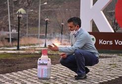 Türkiye'de ramazanın ilk iftar topu Kars'ta atıldı.