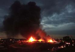 İstanbul'da korkutan yangın!