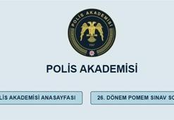 POMEM sonuç 2020 | POMEM 26. dönem mülakat sonuç sorgulama ekranı (26. dönem POMEM yedek ve asil listesi)