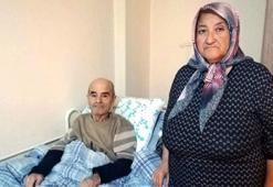 Kanser hastası eşi için destek istedi