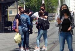 Taksim'de hareketli dakikalar! Normalleşme sürecini çok yanlış anladılar...