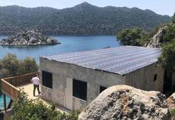 Antalya'da, salgın sürecinde sit alanına yapılan kaçak villa mühürlendi