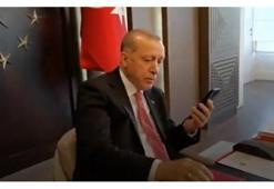 Cumhurbaşkanı Erdoğan'dan sürpriz telefon