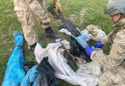 Terör örgütü PKK'nın suikast silahları bulundu!