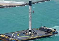 Falcon 9 roketi karaya ulaştı