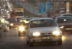 Kırıkkale'deki 'Kilit Kavşak' kilitlendi, kilometrelerce araç kuyruğu oluştu