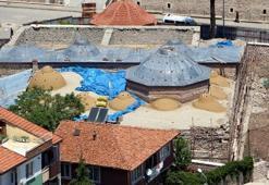 Tarihi hamamın altından başka bir hamam çıktı