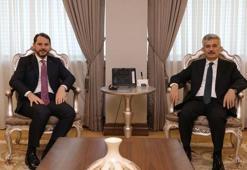 Bakan Albayrak'tan, Danıştay Başkanı Yiğit'e hayırlı olsun ziyareti