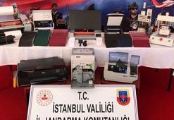 Bakırköy'de jandarmadan sahte belge operasyonu