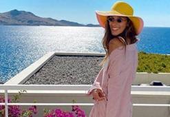 Dila Tarkan'dan balkon pozu